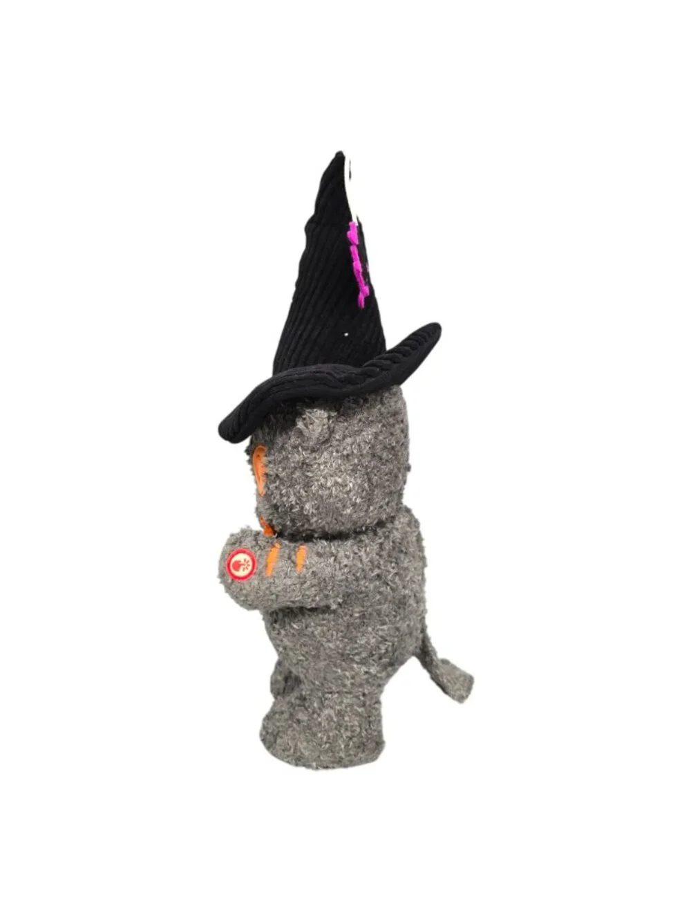 Hallmark Stitch‎ The Cat Halloween Animated w/ Sound & Motion Spider Hat Bowtie